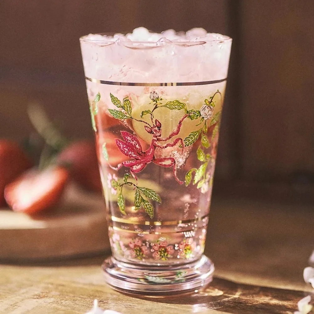 NWT Anthropologie Lou Rota Mother Nature Juice Glass